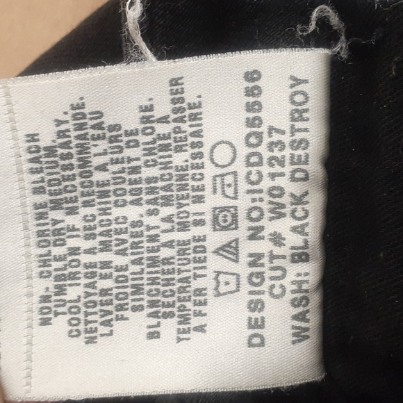 Joe's Jeans Distressed SKINNY Black Jeans Jeggings W 29 - Picture 7 of 12